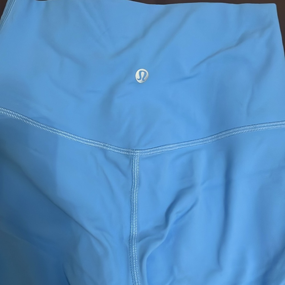 Lululemon aero blue align leggings 23”